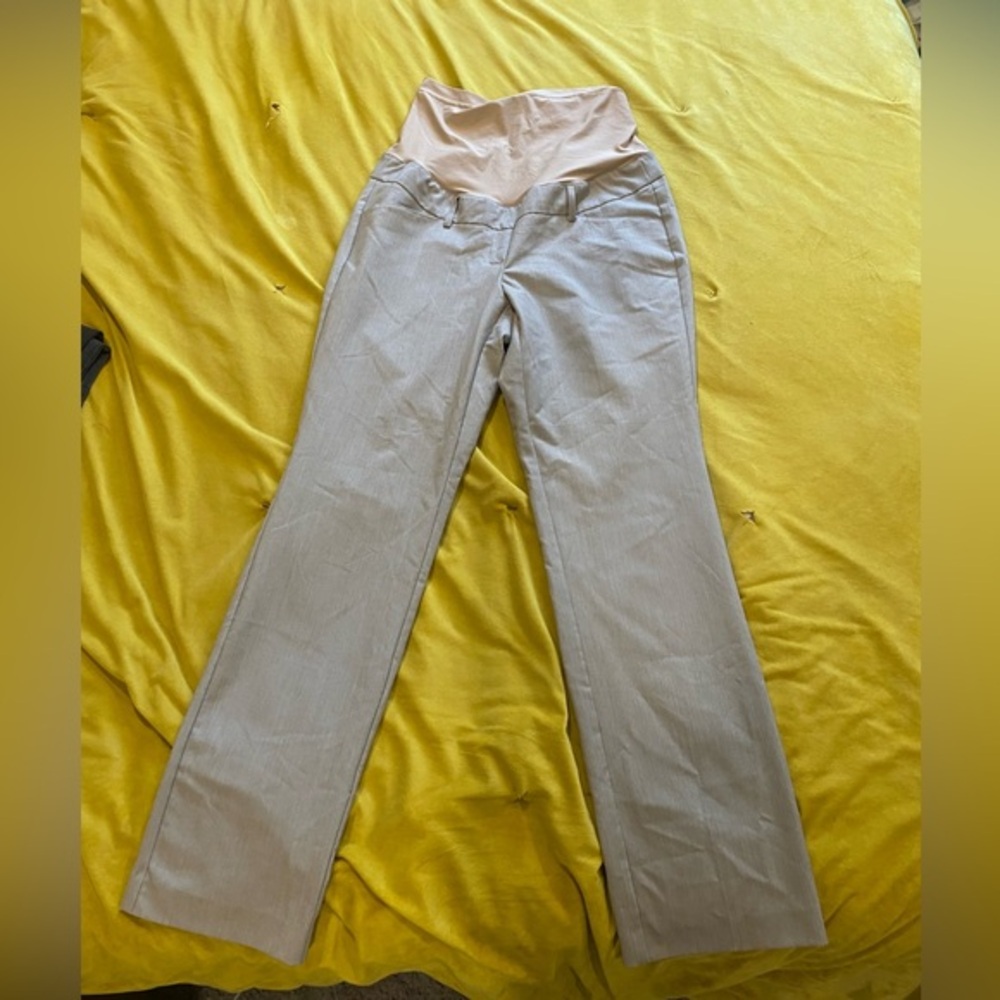 Duo Maternity - Beige Maternity Pants size Small EUC